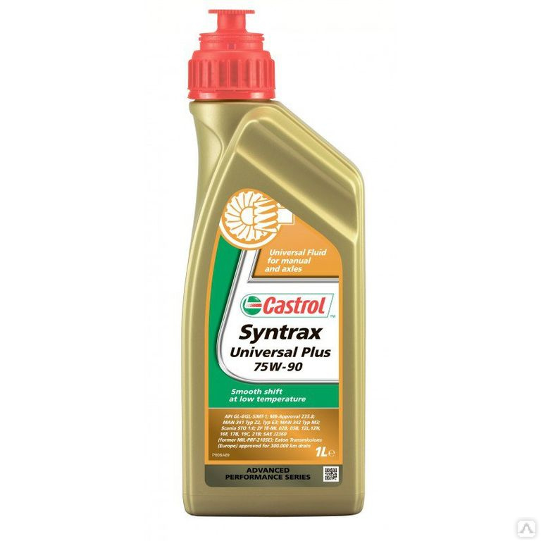 Масло трансмиссионное Castrol Syntrax Universal Plus 75W-90 1л