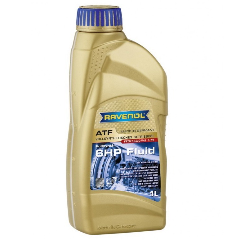 Масло трансмиссионное Ravenol ATF 6HP Fluid 1л.