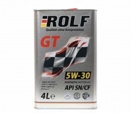 ROLF GT 5W30 SN/CF 4л cинт