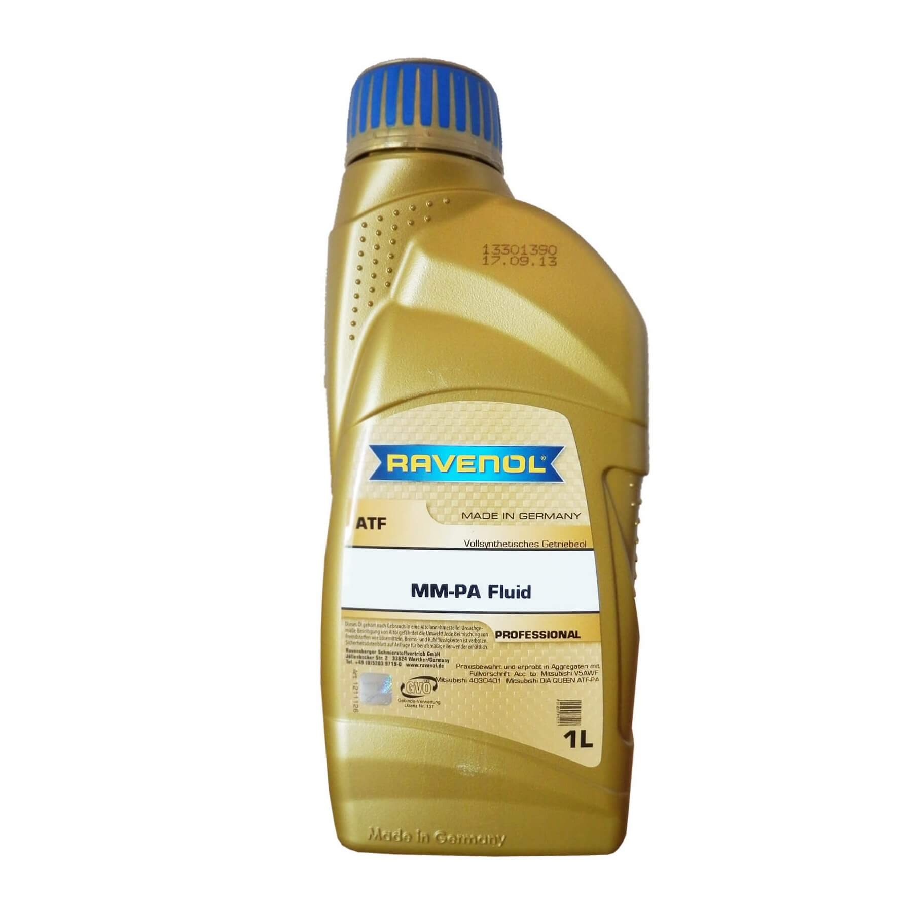 Масло трансмиссионное Ravenol ATF MM PA Fluid 1л.