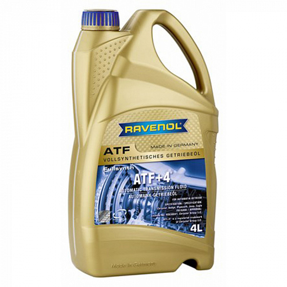 Масло трансмиссионное Ravenol ATF 4+ 1л.