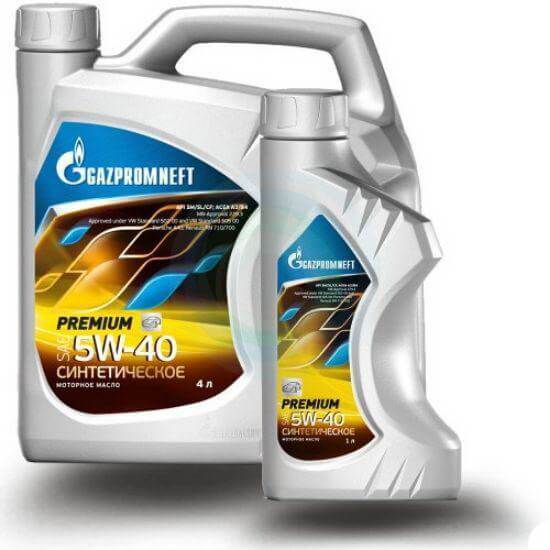 Газпромнефть Premium 5W-40 SM/CF 5л (4+1)