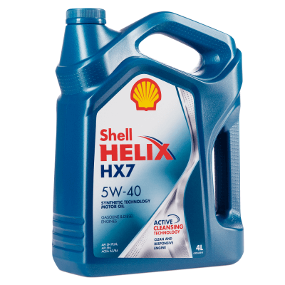 Shell Helix HX7 5W-40 4л