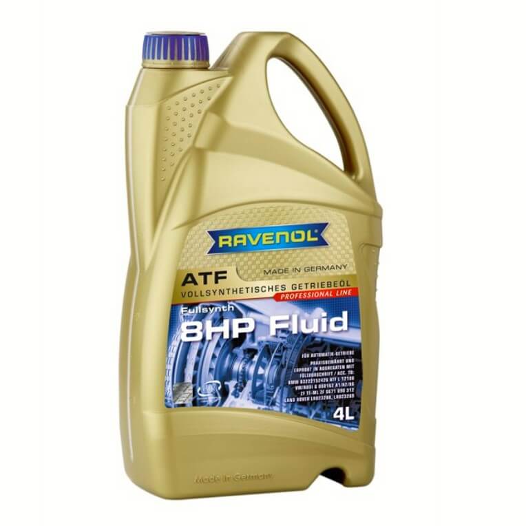 Масло трансмиссионное Ravenol ATF 8HP Fluid 4л.