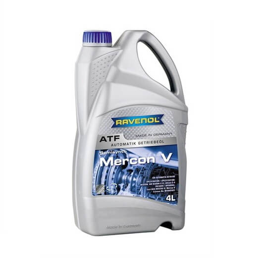 Масло трансмиссионное Ravenol Mercon V 4л.