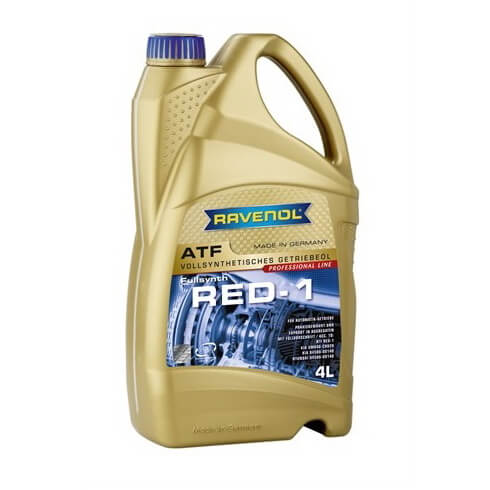 Масло трансмиссионное Ravenol ATF RED-1 4л.