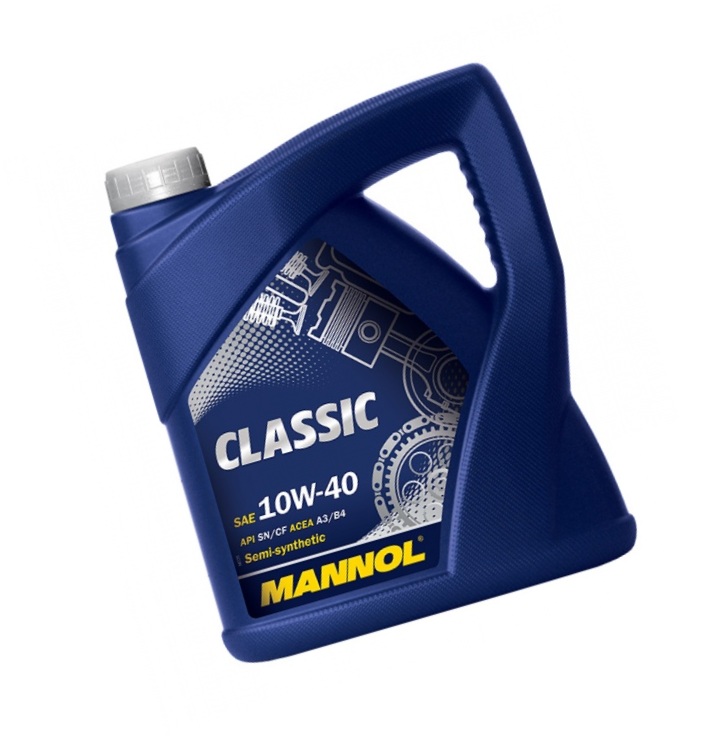 Масло моторное Mannol Classic 10W-40 SN/CH-4 A3/B4 4л 7501