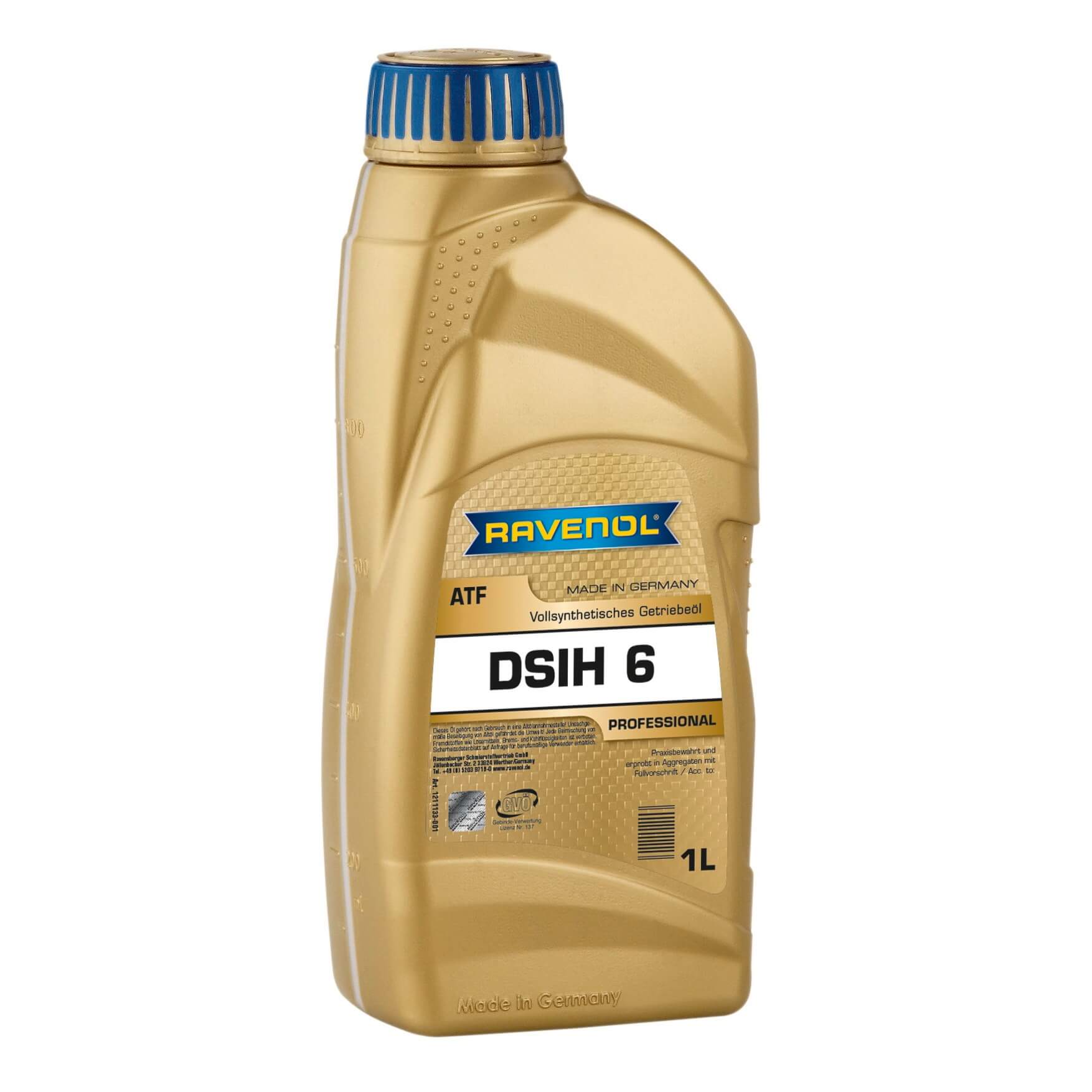 Масло трансмиссионное Ravenol ATF DSIH 6 1л