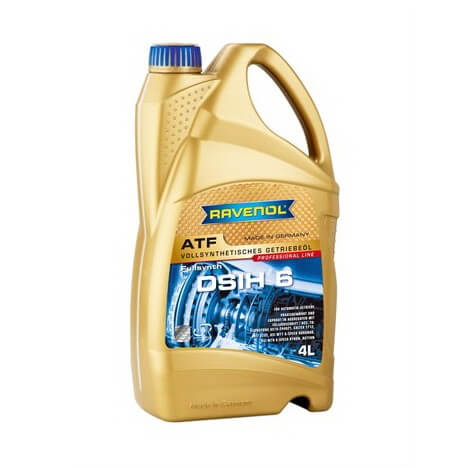 Масло трансмиссионное Ravenol ATF DSIH 6 4л.