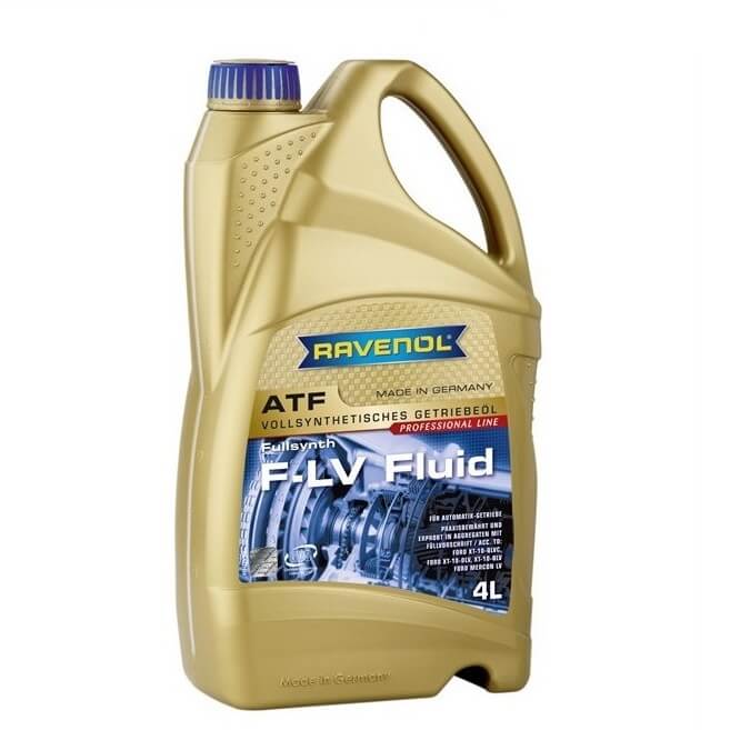 Масло трансмиссионное Ravenol ATF F-LV Fluid 4л.