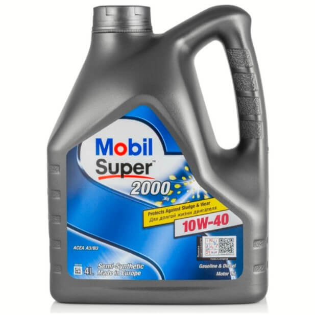 Mobil Super 2000 Diesel 10W-40 4л