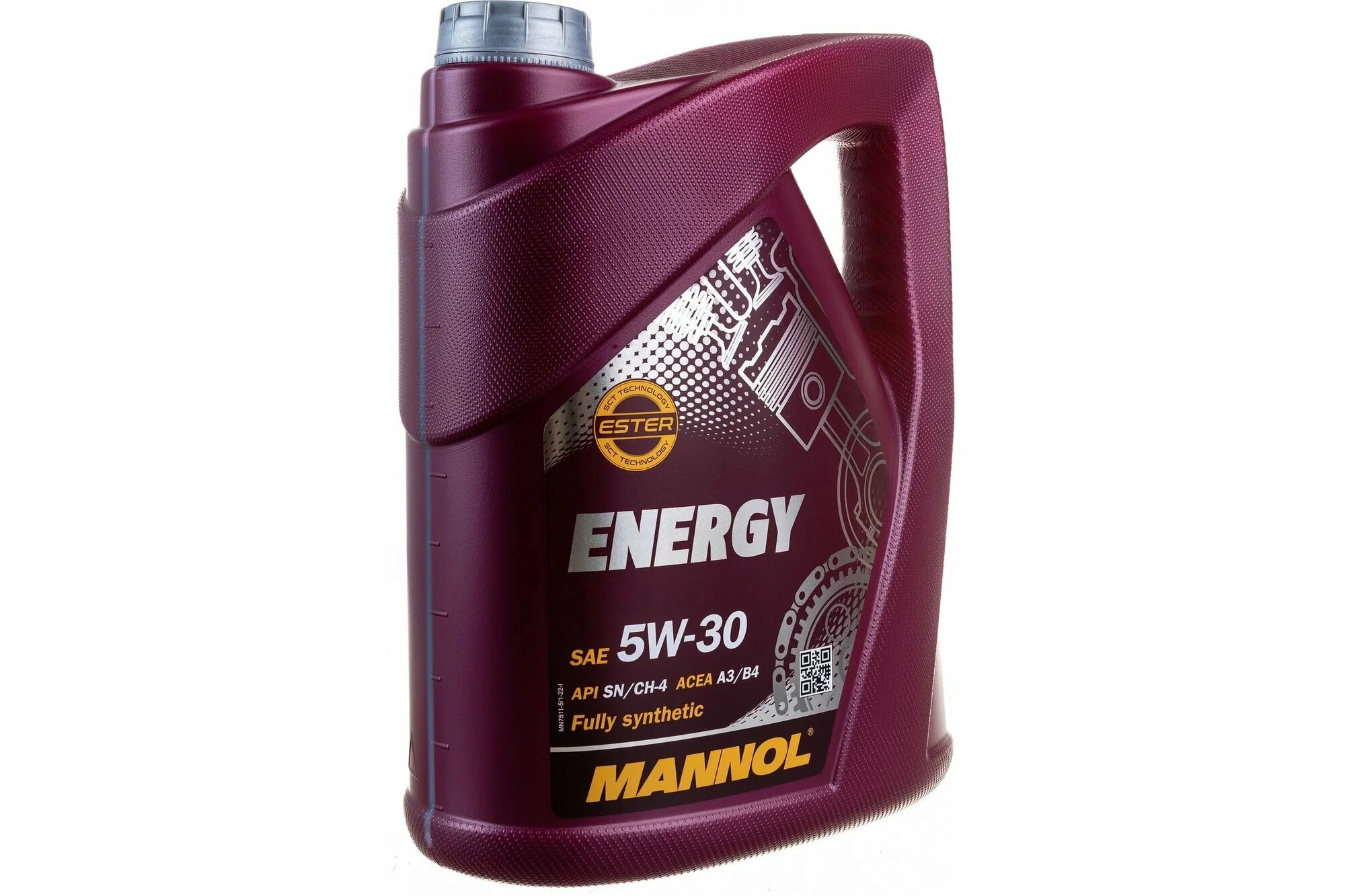 Масло моторное Mannol Energy 5W-30 4л 7511