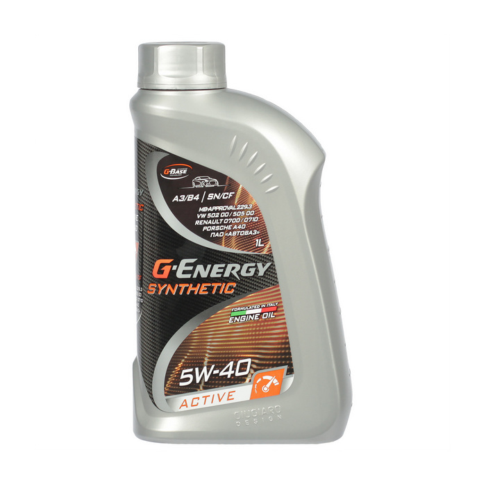 Масло моторное G-Energy Synthetic Active 5W-40 1л