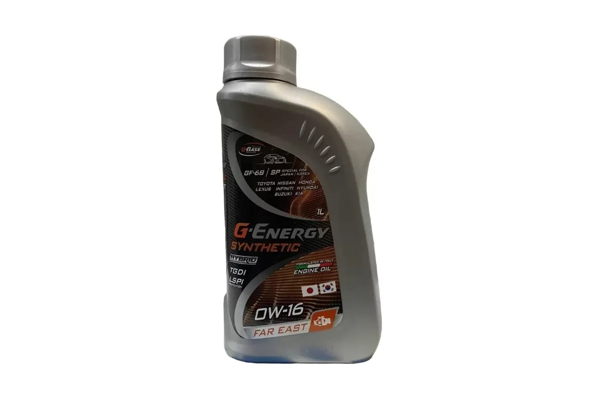 Масло моторное G-Energy Synthetic Far East 0W-16 1л