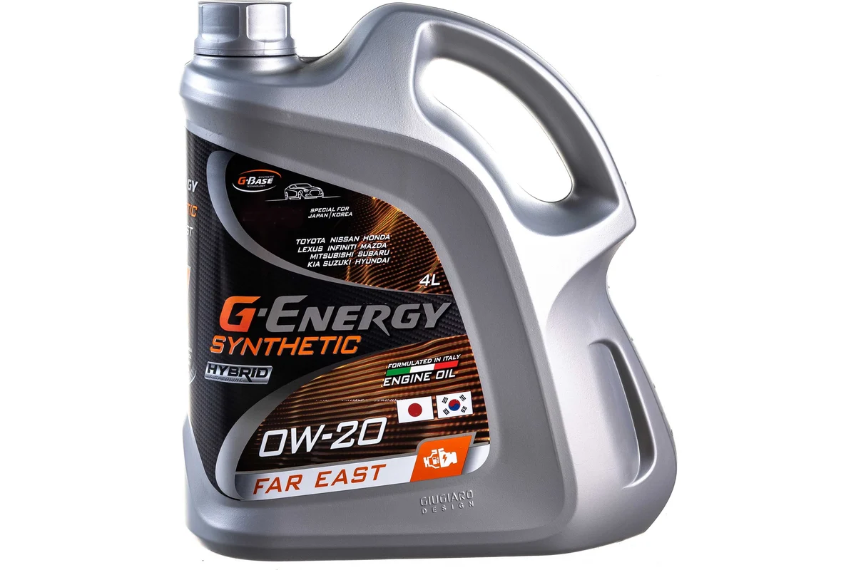 Масло моторное G-Energy Synthetic Far East 0W-20 4л