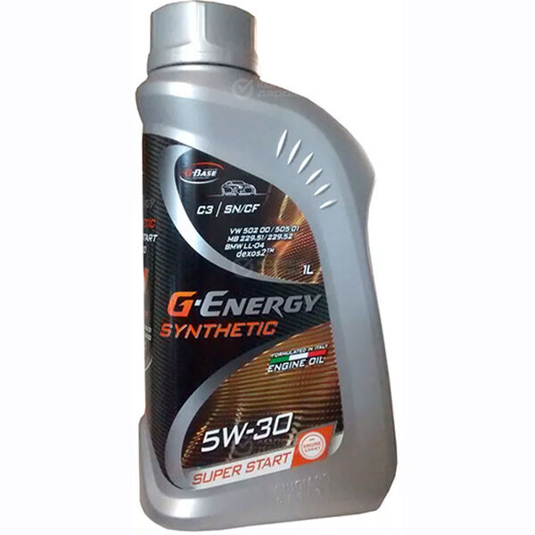 Масло моторное G-Energy Synthetic Super Start 5W-30 1л