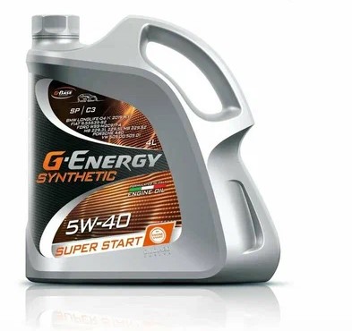 Масло моторное G-Energy Synthetic Super Start 5W-40 4л