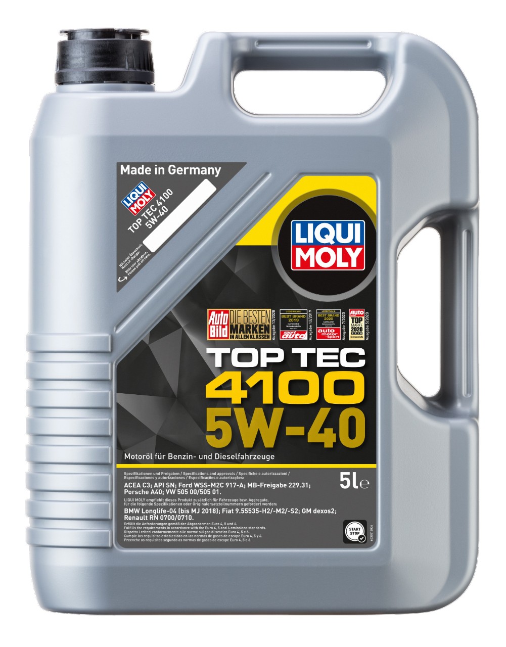 7501 Масло моторное LM Top Tec HC 4100 SN C3 5W-40 5л
