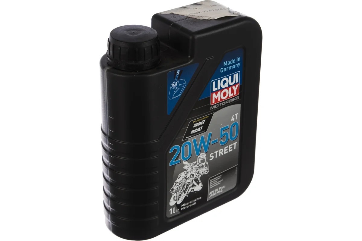 7632 Масло моторное LM Motorbike 4T Street 20W-50