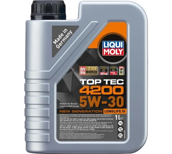 8972/7660 Масло моторное LM Top Tec 4200 Longlife III 5W-30 1л