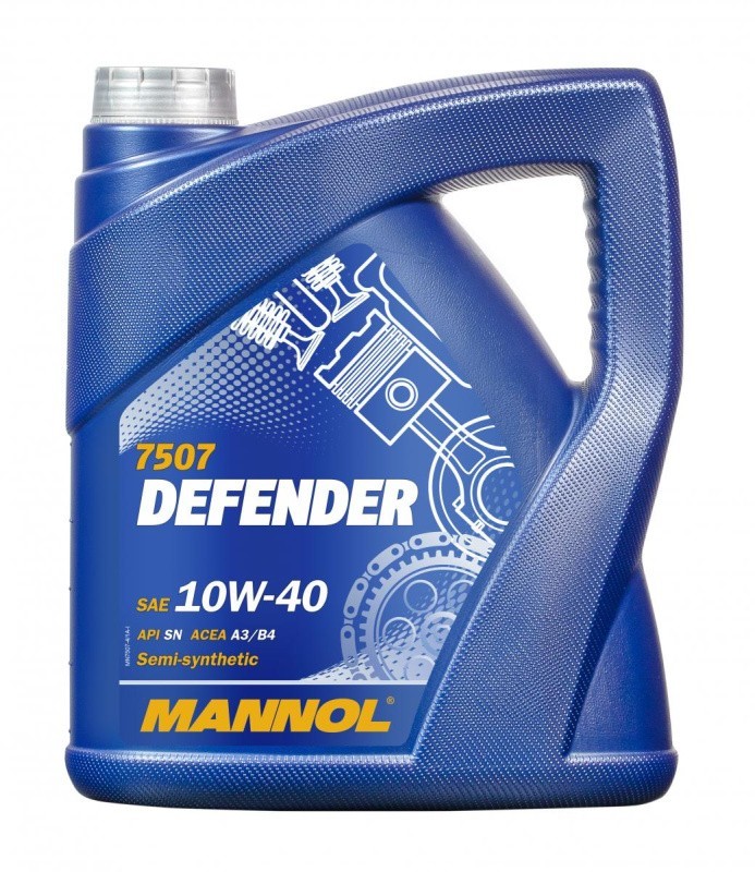 Масло моторное Mannol Defender SL/CF 10W-40 4л MN7507